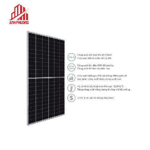 Tấm Pin năng lượng mặt trời Canadian 720W TOPBiHiKu7 | CS7N-720TB-AG