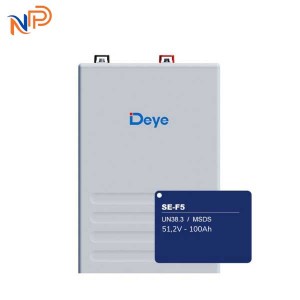 Pin Lưu Trữ Deye SE-F5 | 51,2V-100Ah